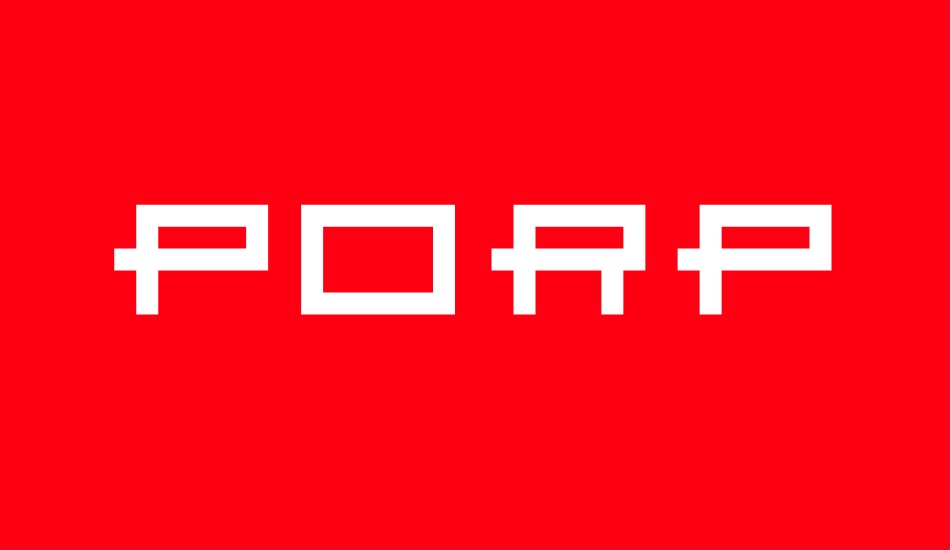 Porpoise font big