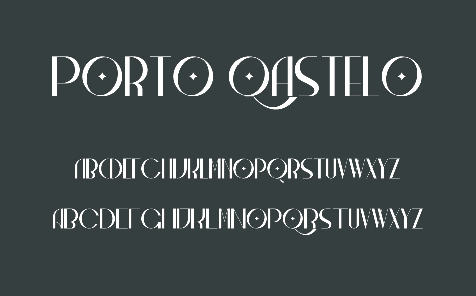 Porto Qastelo font