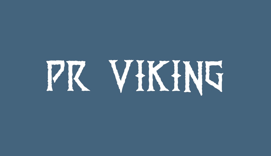 PR Viking font big