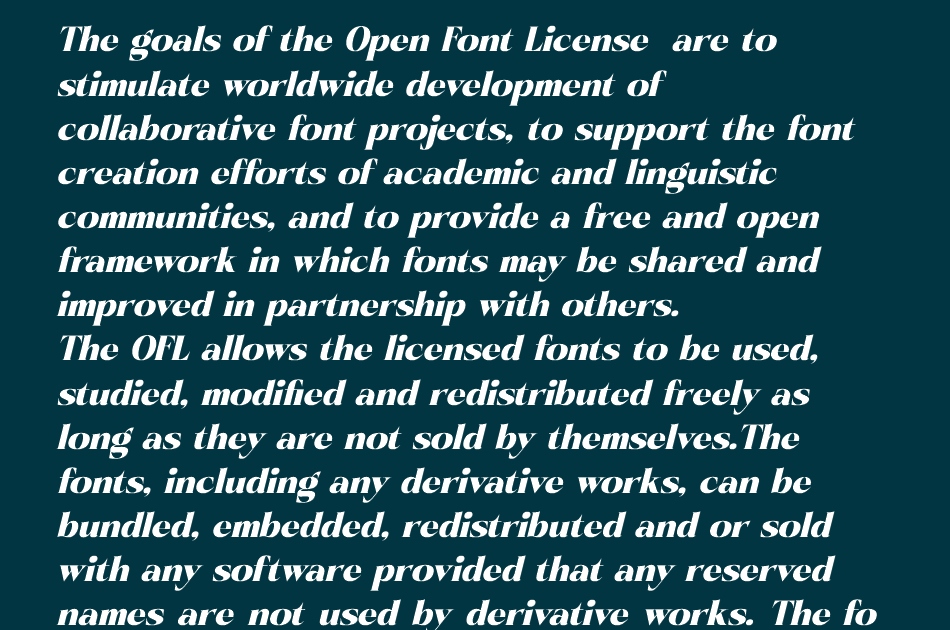 Pramid Mango font 1