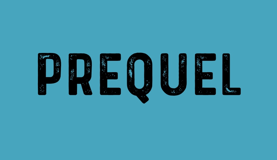 Prequel Demo font big