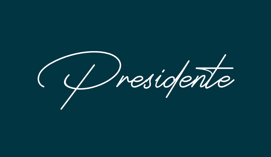 Presidente font big