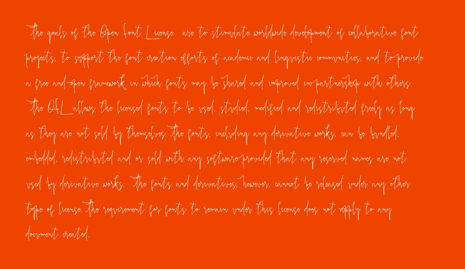 PrestigeScriptAlt font 1