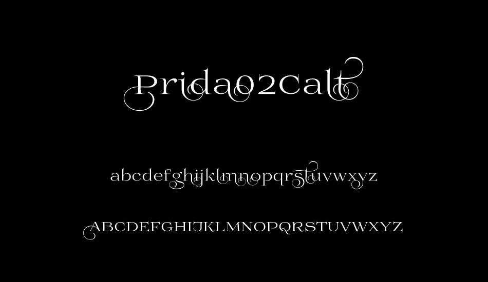 prida02calt font