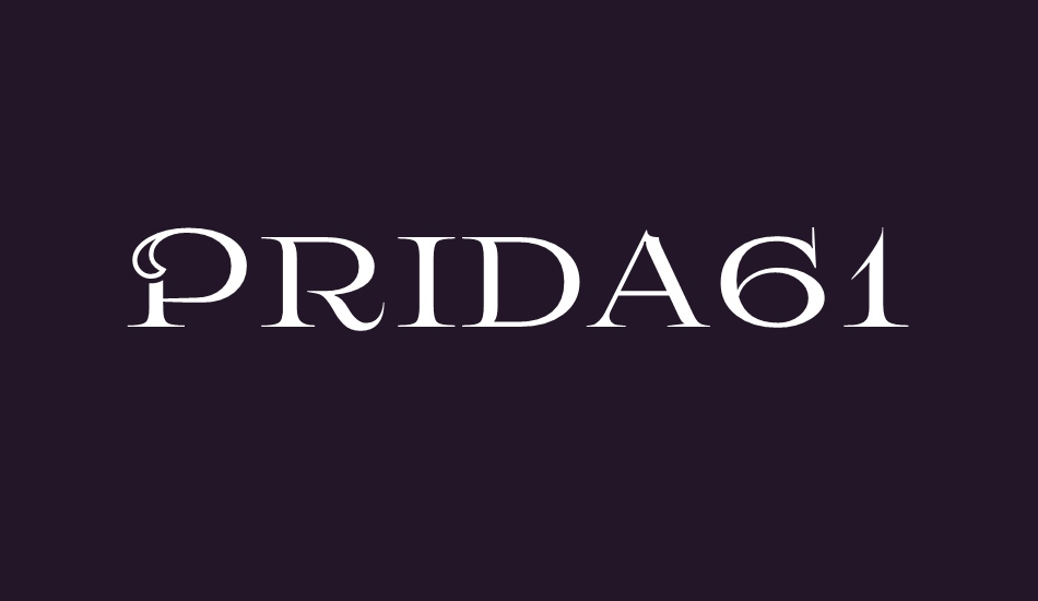 prida61 font big