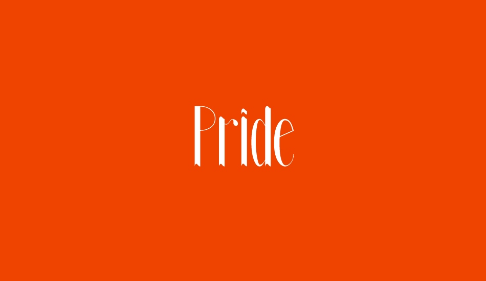 Pride font big
