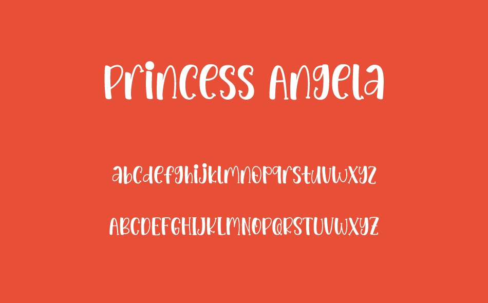 Princess Angela font
