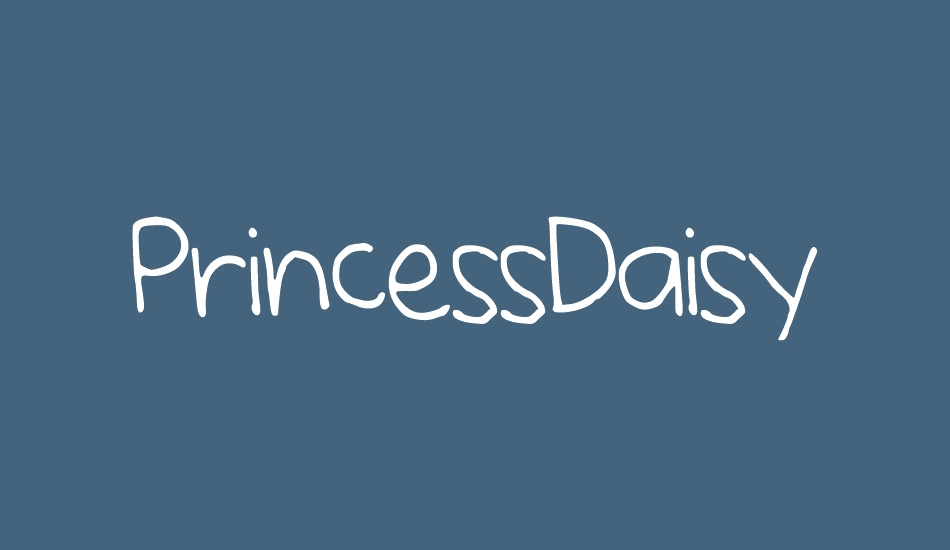 PrincessDaisy font big