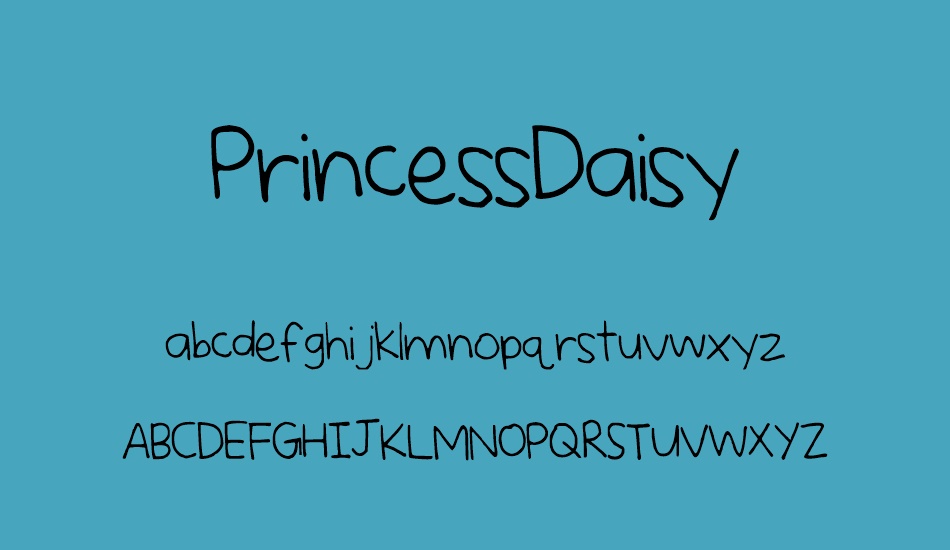 PrincessDaisy font