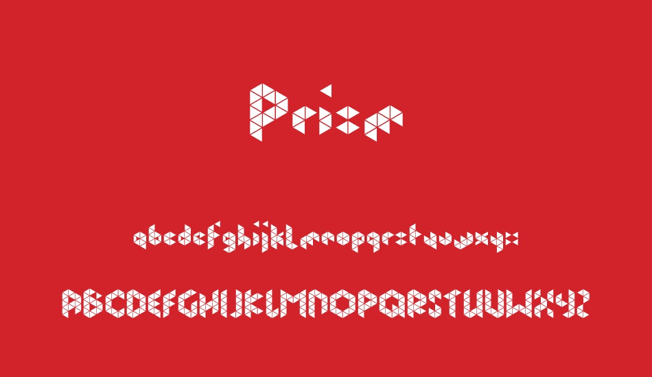 prism font