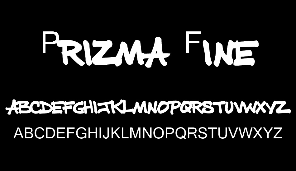 Prizma Fine font