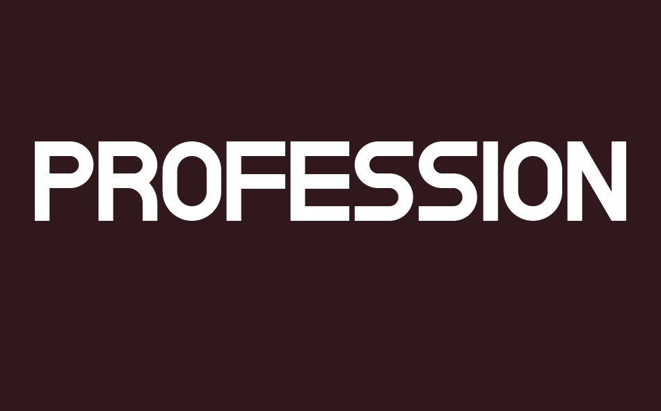 Professionista font big