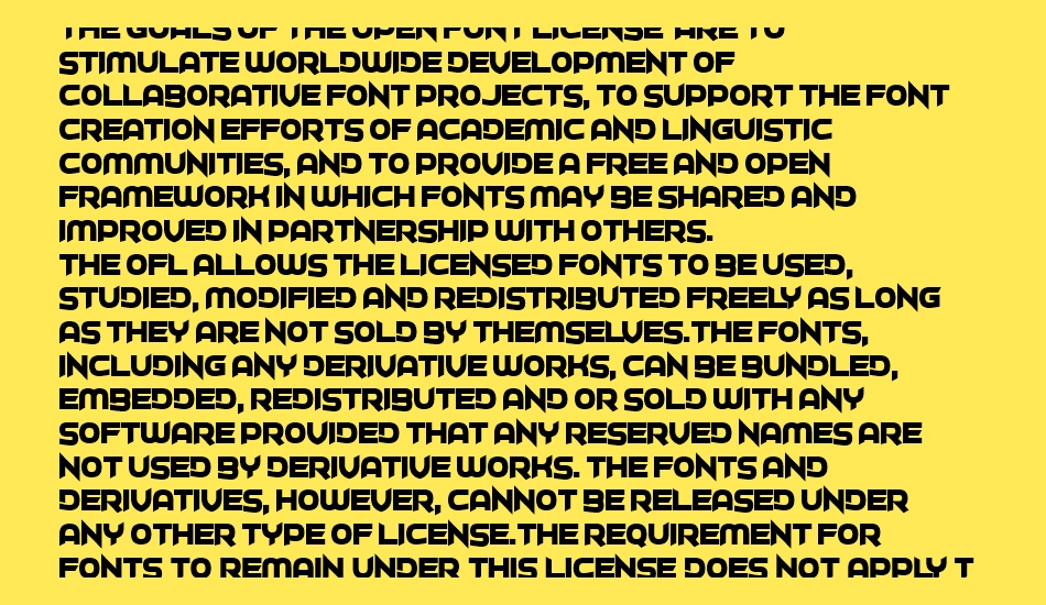 Project H font 1
