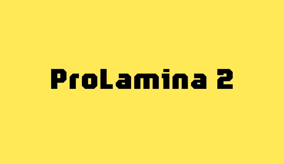 ProLamina 2 font big