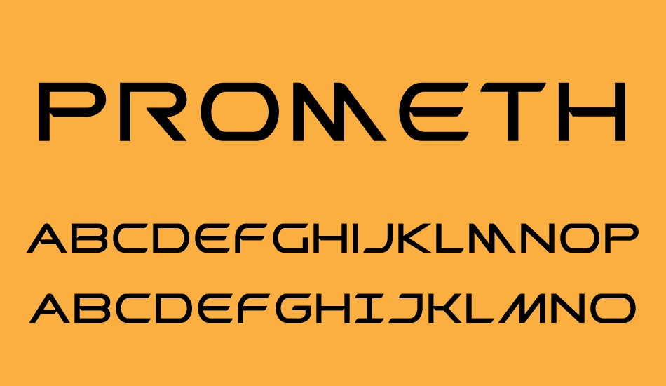 Promethean font