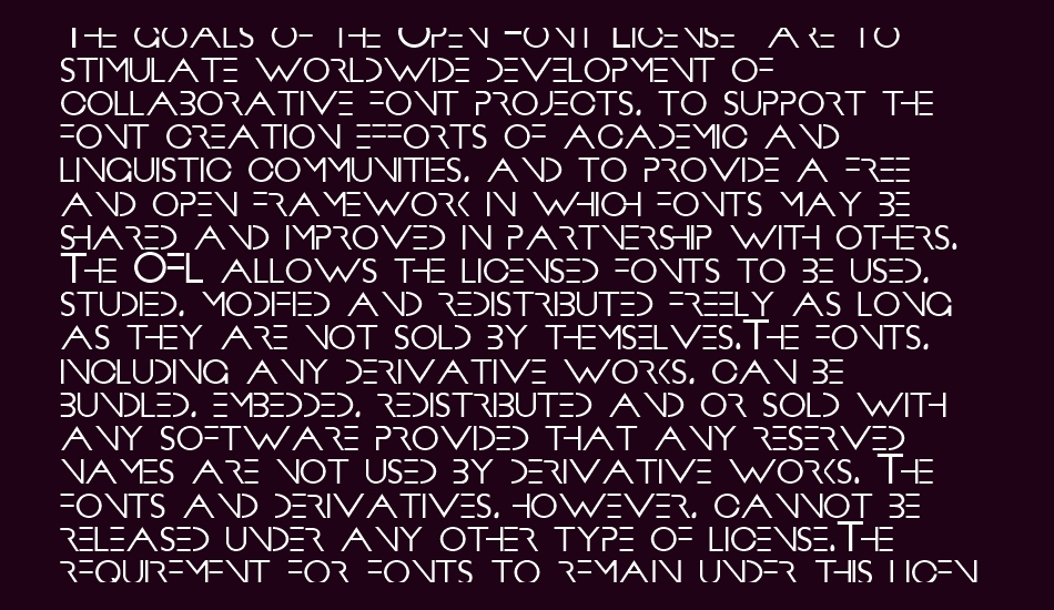 PROMETHEUS font 1
