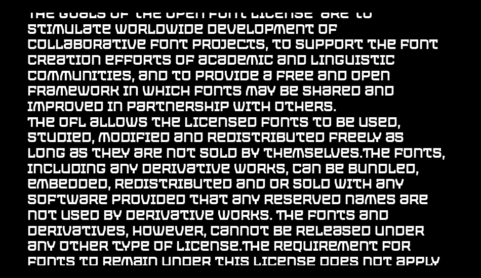 PROTECTOR font 1