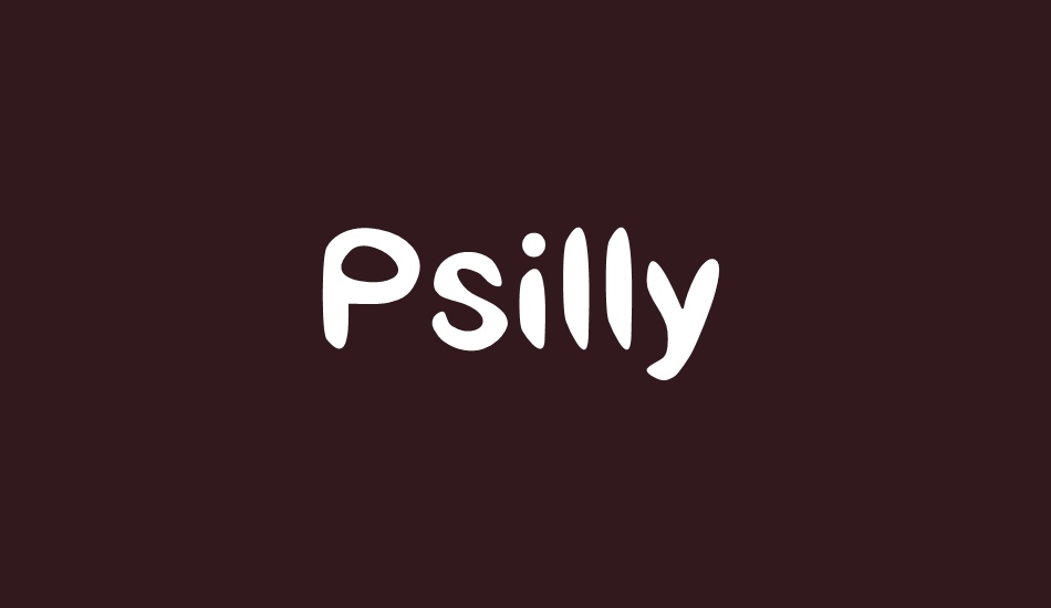 Psilly font big