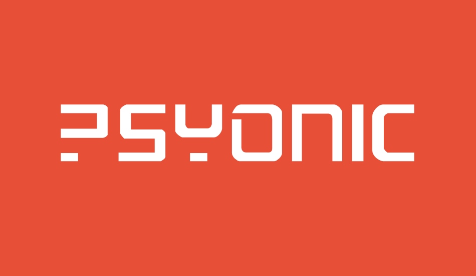 PsYonic VII font big