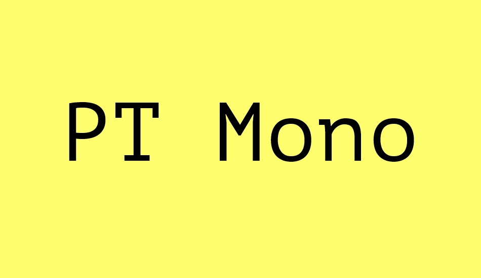 pt-mono font big