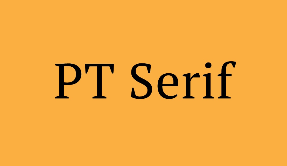 pt-serif font big