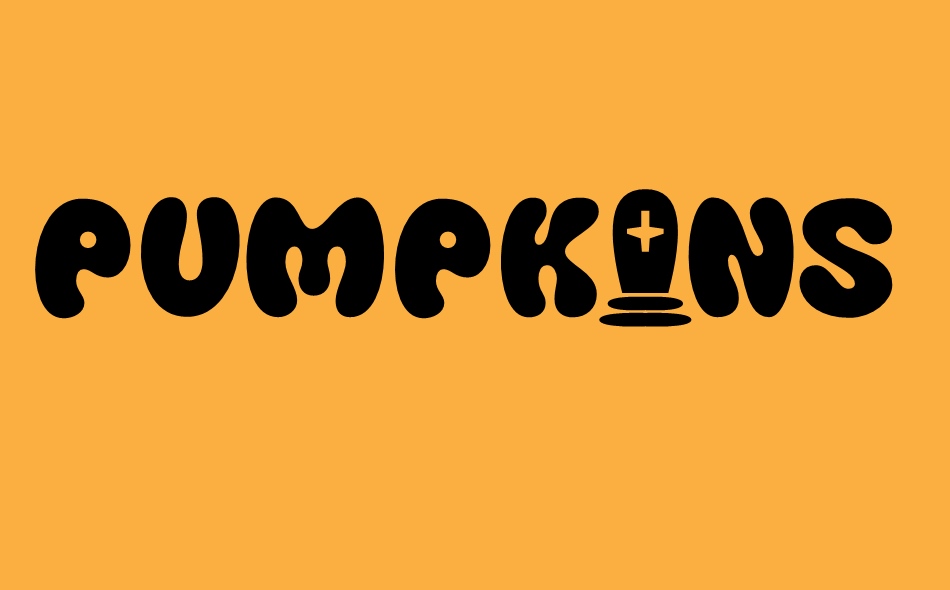 Pumpkins Nightmare font big