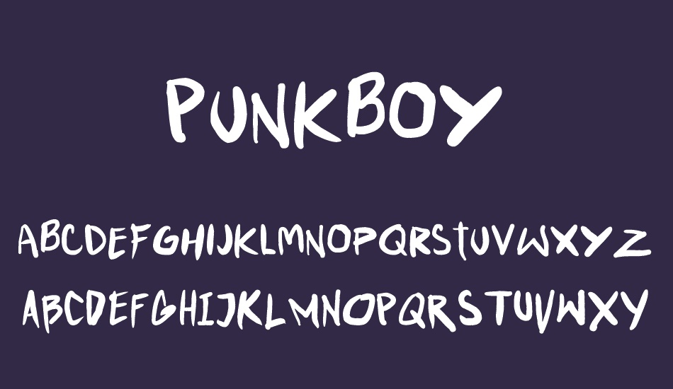 Punkboy font