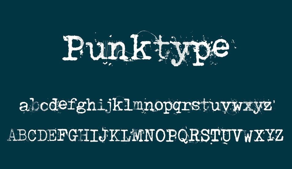 punktype font