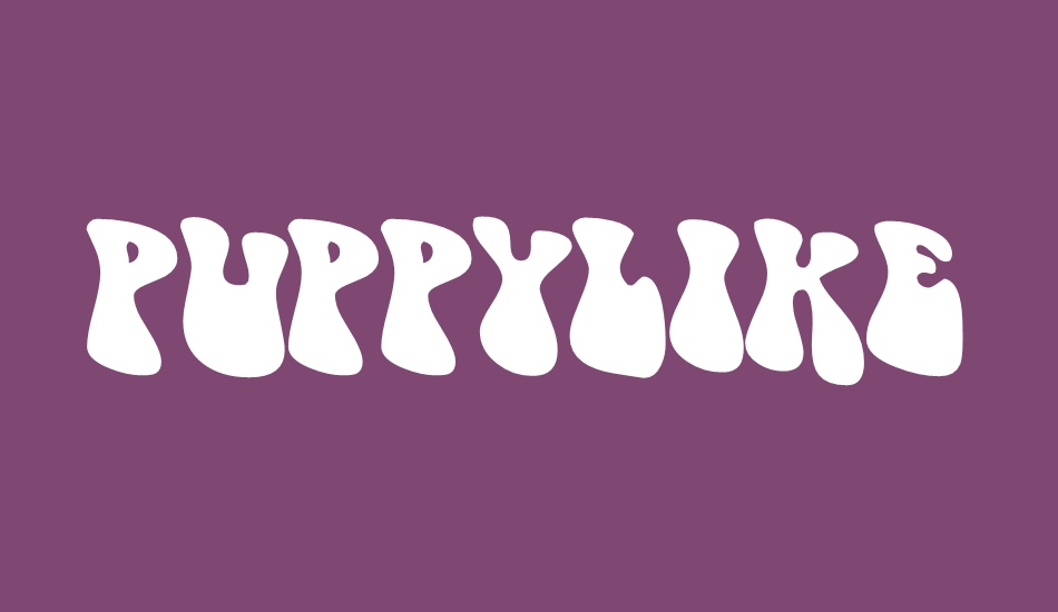 PUPPYLIKE font big