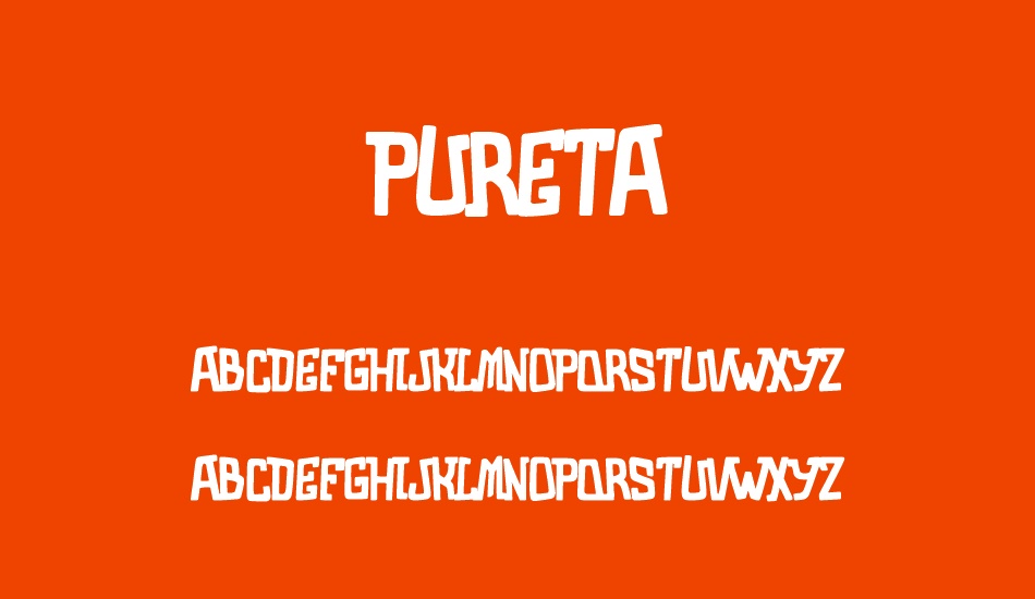 Pureta font