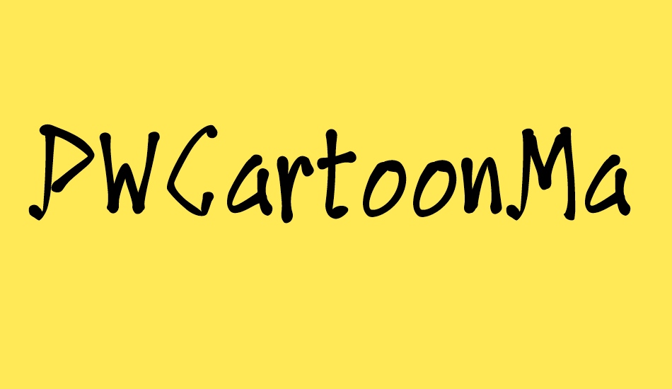 PWCartoonMarker font big