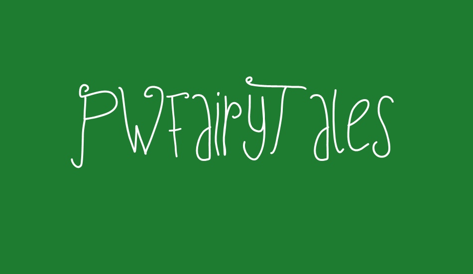 PWFairyTales font big