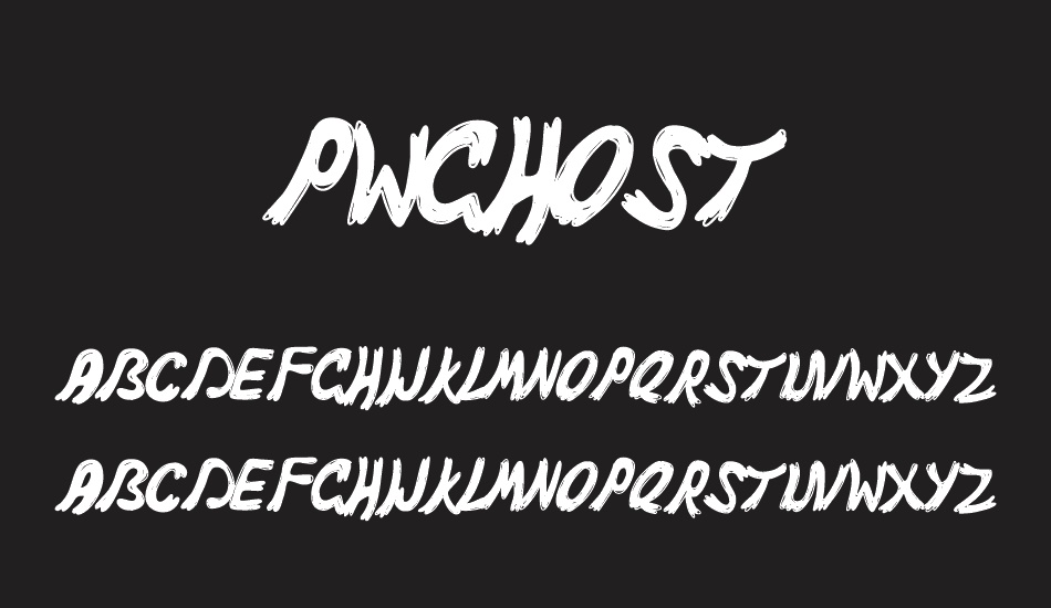 PWGhost font