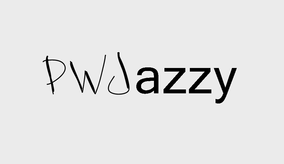 PWJazzy font big