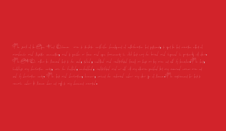 PWsignaturefont font 1