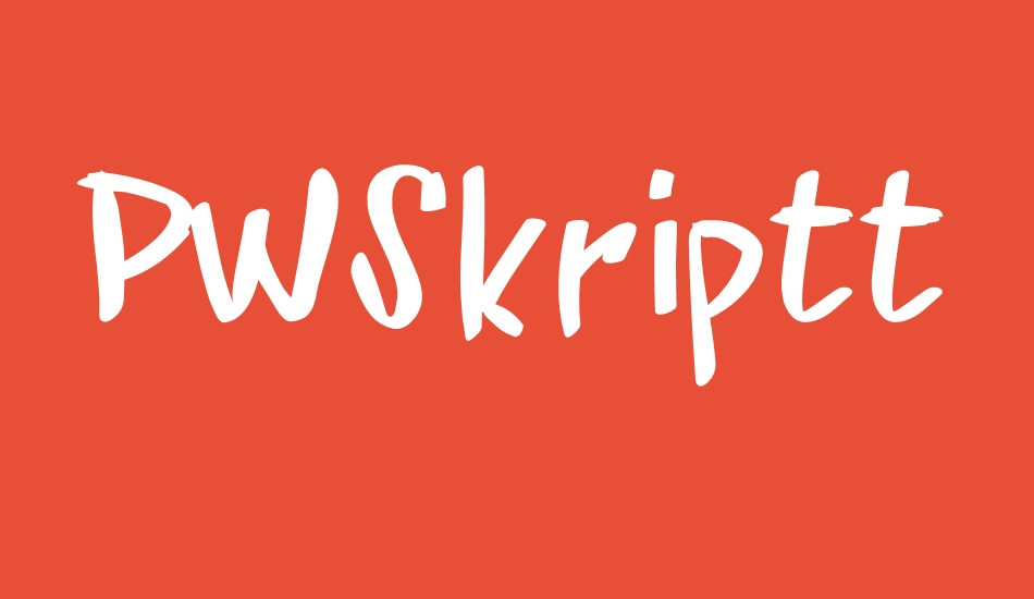 PWSkriptt font big