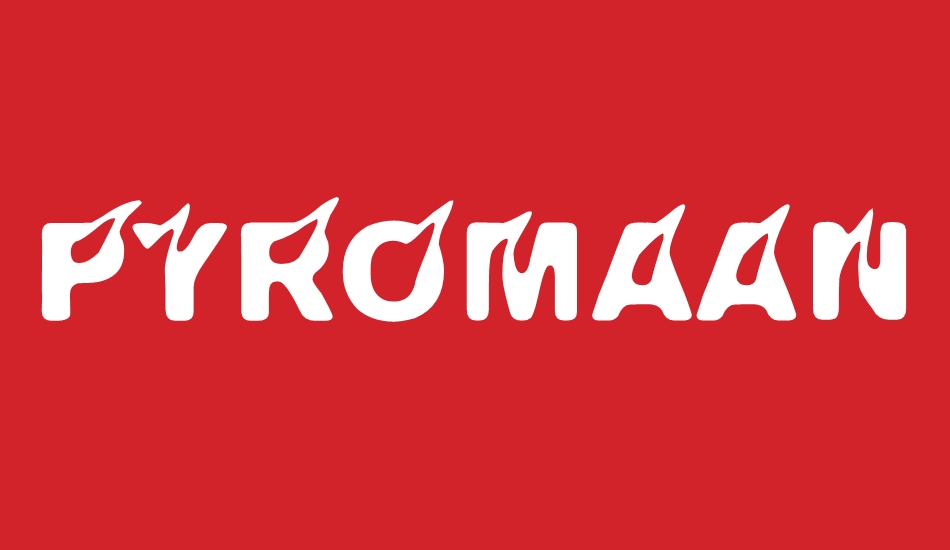 Pyromaani font big