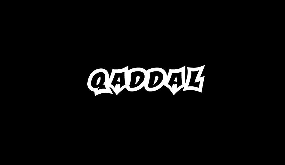 Qaddal Personal Use font big