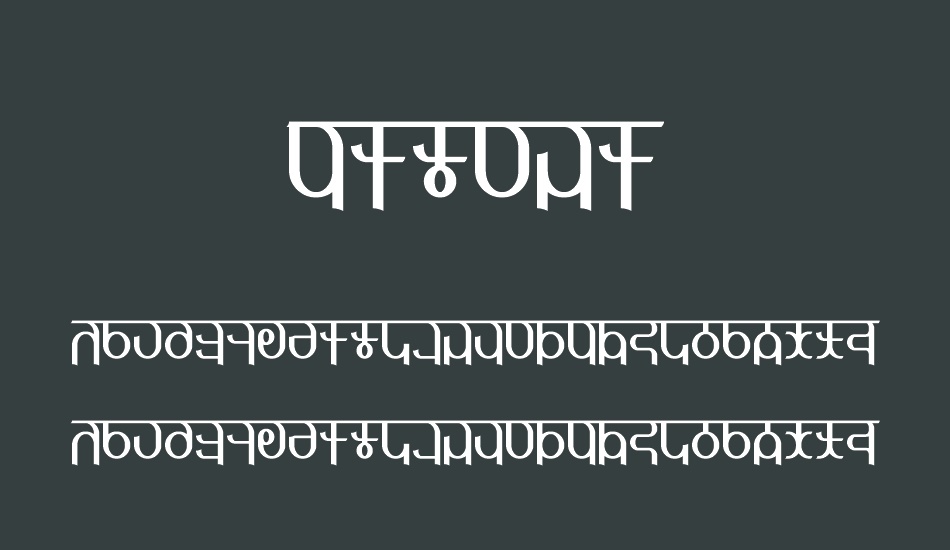 Qijomi font