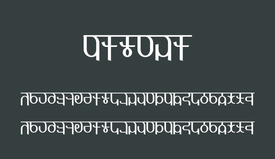 Qijomi font