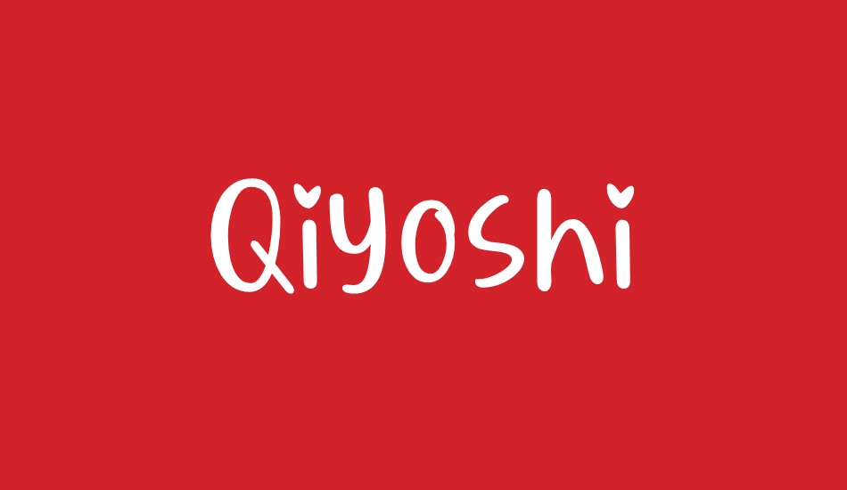 Qiyoshi font big