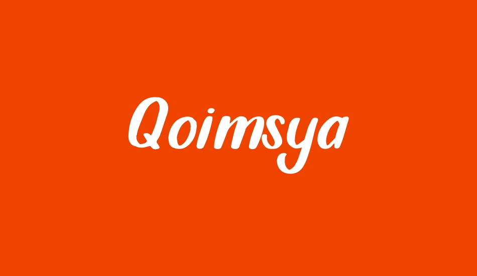 Qoimsya font big