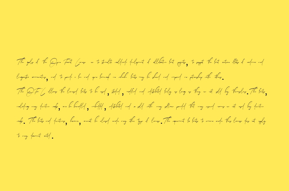 Qojack font 1