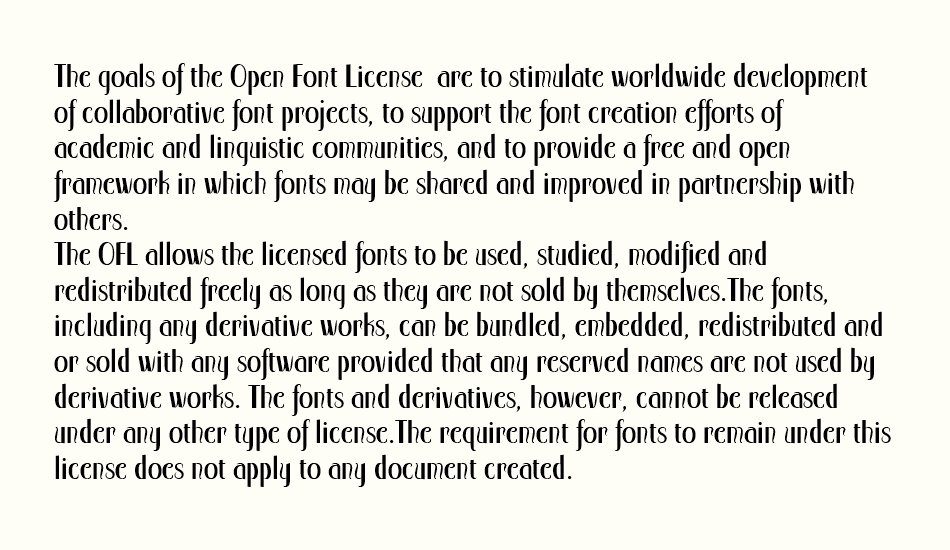 Qorker font 1