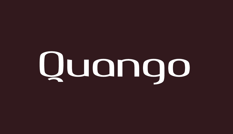 Quango font big