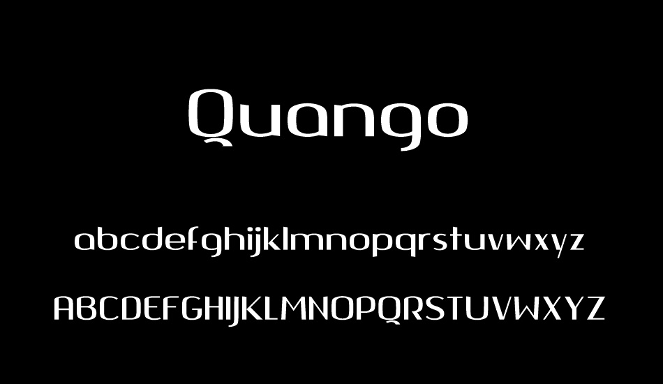 Quango font