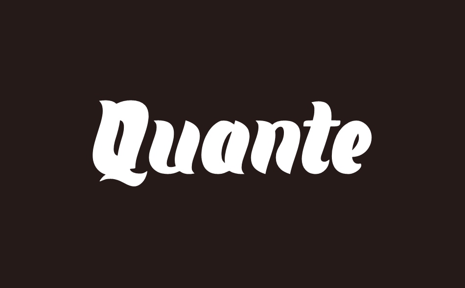 Quante font big