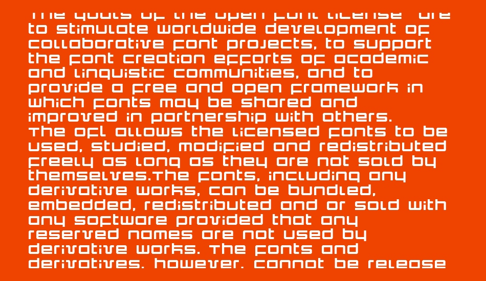 Quark font 1