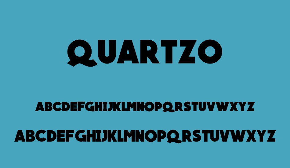 QUARTZO font