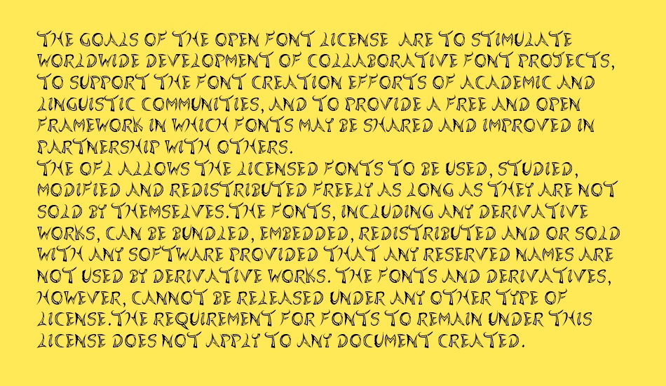 Quasari font 1